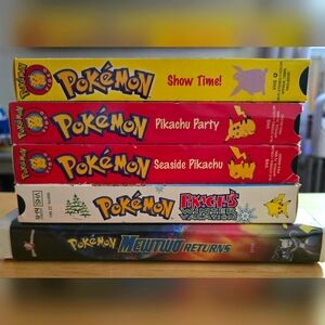 Pokémon retro VHS bundle
